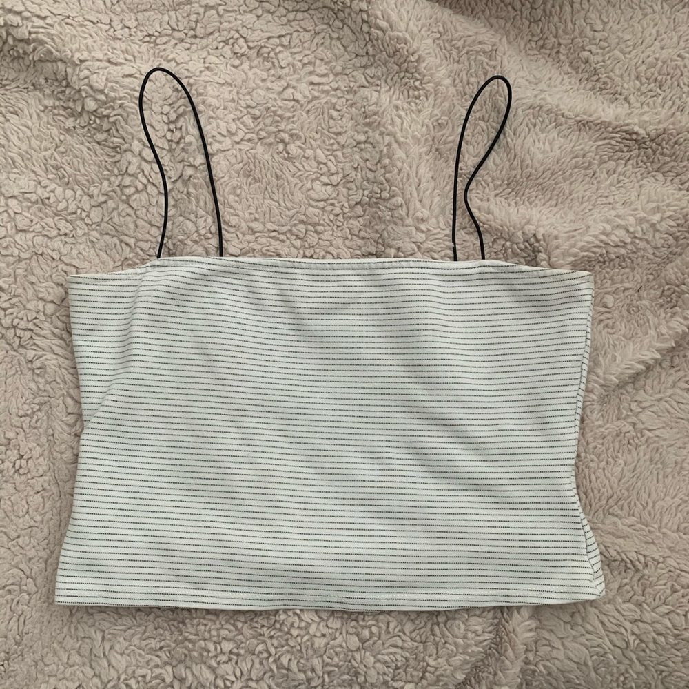 Striped Crop Top